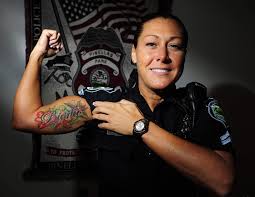 Police agency tattoo policies vary widely across the nation, and include everything from agencies do not allow visible tattoos on the neck and face to agencies that prohibit any visible tattoos at all. Cops And Tats Socially Acceptable Ink Police Tattoo Female Cop Tattoos Police