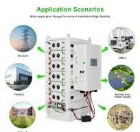Solar Battery 100kw 120kw 200kwh 400kwh Hybrid Energy ...