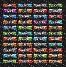 I don't want to know what the ranks are supposed to do, i just want ideas for the names and the order of the ranks (priority), e.g. 44 Minecraft Forum Ranks Woodpunch S Graphics Shop