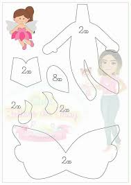 Pin De Revathi Mani Em Model Kalip Fada De Feltro Molde Boneca De Feltro Bonequinha De Feltro