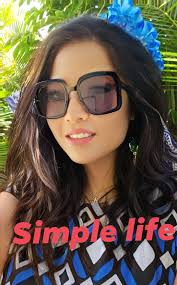 Simple life for us is to be healthy and look good for ourselves, everyone  else who cares.