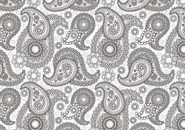 Black And White Paisley Pattern Black And White Paisley Pattern Paisley Pattern Pattern Art Free Photoshop Patterns