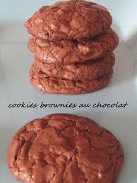 Cookies Brownies Au Chocolat Gateauxandco Brownie Cookies Biscuits Cookies Et Biscuits