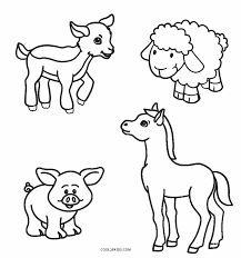 Sheets for preschoolers cover asian and african animals for their first geography lessons, while bible scenes of noah's ark and the nativity animals are ideal free activities for sunday school. Free Printable Farm Animal Coloring Pages For Kids