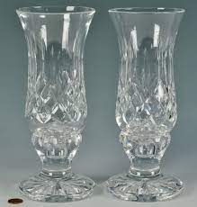 Our hurricane candle holders are a stylish way of displaying your favorite partylite candles, from tealights and large tealights to pillars and jars. Lot 511 Pr Of Waterford Crystal Hurricane Candle Holders Case Antiques