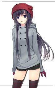 Teen girls cute hoodies anime pattern sweatshirt long sleeve pullover tops with pocket drawstring. Pin On Moe