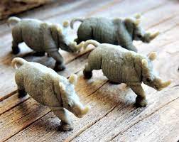 Bulk Micro Miniature Farm Animals Llama Figures Fairy Gardens Etsy Miniature Animals Rhino Animal Fairy Garden Etsy