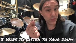 Drum Tuning Tip: 3 Ways to Listen to Your Drum.
