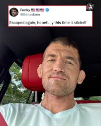 Ben Askren is back out of hospital again and looking healthy 💪