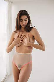 See through nude lingerie