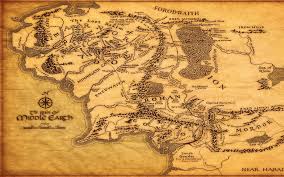 75 Map Of Middle Earth Wallpaper On Wallpapersafari