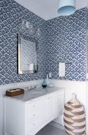 A graphic wallpaper can transform a bathroom in an instant. 18 Amazing Bathroom Wallpaper Hints For Your Remodel 2020