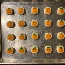 I remember baking them with my mom, decorating them red and green, then eating them throughout the month of december. Pillsbury Pumpkin Sugar Cookies Nostalgia Review Kitchn