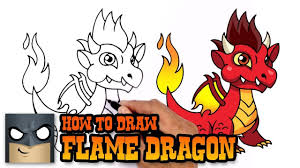 How To Draw Flame Dragon Dragon City Dragon City City Drawing Dragon Drawing