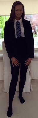 First Time Dressed For New School In New School Uniform School Uniform Outfits School Girl Dress Cute School Uniforms