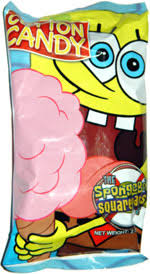 The Spongebob Squarepants Movie Cotton Candy