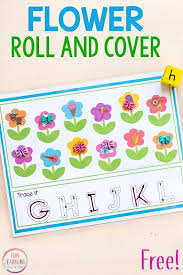 Spring Flower Theme Math And Literacy Activities For Kindergarten And Preschool Sp Literacy Activities Preschool Preschool Activities Kindergarten Activities