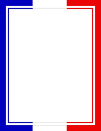 Solar System Border Clip Art Page Border And Vector Graphics French Flag Page Borders French Printable