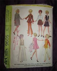 Oct 11, 2018 · an explosion of new styles, such as the babydoll dress, became popular and women like brigitte bardot, mary quant, and even jackie kennedy became the fashion icons of the era. Mccalls 9605 Sewing Pattern 1960s Teenage Wardrobe For Barbie