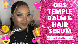 Amazon.com : ORS HAIRestore Fertilizing Temple Balm and Hair Serum Bundle  with Ritzy Beauty Edge Brushes : Beauty & Personal Care