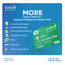 Load Your Ecobank CashXpress Prepaid Card in Multiple Ways