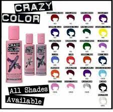 2x Crazy Color Semi Permanent Conditioning Hair Dye Colour Cream 100ml Free Post Ebay Crazy Colour Hair Dye Permanent Hair Dye Crazy Colour