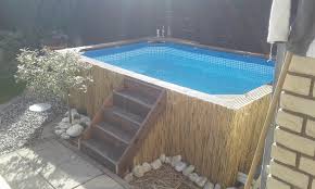 Intex Rectangular Frame Pool Aufstellpool 300 X 200 X 75 Cm Amazon De Garten In 2020 Garten Pool Selber Bauen Oberirdische Pools Feuerschalen Garten