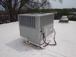 It has electric cooling and gas heating in one unit. Commercial Roof Top Hvac Unit