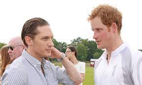 Tom hardy at the royal wedding as bane. Tom Hardy Says Prince Harry Is A Legend In Rare Comments On Their Friendship