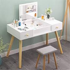 Chenyanawesom Dressing Tables Dressing Table Chair Set Multi Function Dresser Simple Modern Dr In 2020 Dressing Table With Chair Vanity Table Set Simple Dressing Table