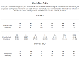 all brand size guides