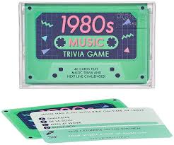 Hope you're ready to rock! Amazon Com Ridley S 1980s Music Trivia Card Game Quiz Game For Adults And Kids 2 Players Includes 40 Cards With Unique Questions Fun Family Game Makes A Great Gift Everything Else