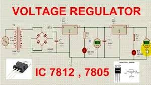 L7812cv lm7812 l7812 7812 voltage regulator ic + 12v 1.5a. Regulated Power Supply Using Ic 7812 Youtube