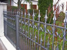 Modell Lugano Gerade Ausfuhrung Pulverbeschichtet Zaun Garten Zaun Vorgarten