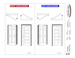 door swing chart jb millworks milling casings crown