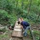 Volunteer Trail Day event in Ohiopyle, PA