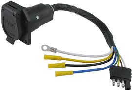 Shop, read reviews, or ask questions about trailer electrical wiring at the official west marine online store. Adapter 4 Pole To 7 Pole Vehicle End Trailer Connector Tow Ready Wiring 30717