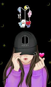 Army btsصور بنت جارلي : Bts Army Girl Wallpapers Wallpaper Cave