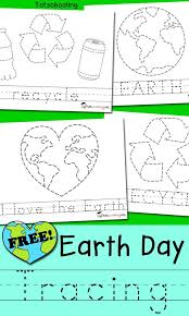 Free Earth Day Tracing Sheets Including Pictures And Words That Kids Can Trace Great For Handwrit Earth Day Worksheets Earth Day Pictures Earth Day Activities