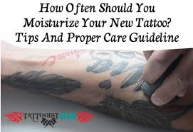Maybe you would like to learn more about one of these? 5 Tips For How Often Should You Put Moisturizer On Your New Tattoo Aftercare Guideline Tattooist Guide
