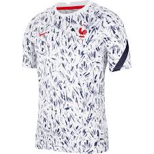 Im frankreich trikot zum finale nach paris. Nike Fff Frankreich Pre Match Trikot White Blackened Blue Universit L 49 99