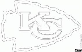 Kc Chiefs Kansas City Chiefs Logo Chiefs Logo Football Coloring Pages