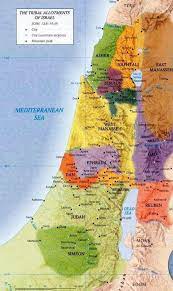 Map Of Israel 3000 Years Ago Bible History Bible Mapping Israel History