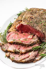 Place the roast on the grill and close the lid. Perfect Garlic Butter Prime Rib Roast Recipe Wholesome Yum