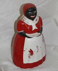 You are bidding on a mccoy signed, vintage style aunt jemima cookie jar.the cookie jar measures about 11 inches high & 8 inches in diameter at the base. Bargain John S Antiques Aunt Jemima Cookie Jar Mammy Made By F F Bargain John S Antiques