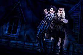 Beetlejuice is a stage musical that was based on the film that came out more than 30 years ago of the same name. Theatre Review Beetlejuice At The National Theatre Maryland Theatre Guide