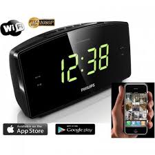 Philips Radyolu Masa Saati Guvenlik Kamerasi