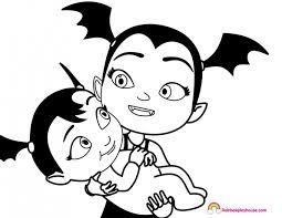 Vampirina Babysitting Coloring Page Rainbow Playhouse Coloring Poppy Coloring Page Baby Coloring Pages Disney Coloring Pages