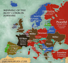 Most common surnames starting with d. Europe S Most Common Surnames Osho News