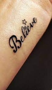 See more ideas about foot tattoos, tattoos, tattoos for women. 41 Believe Tattoos On Foot Ideas Believe Tattoos Tattoos Foot Tattoos